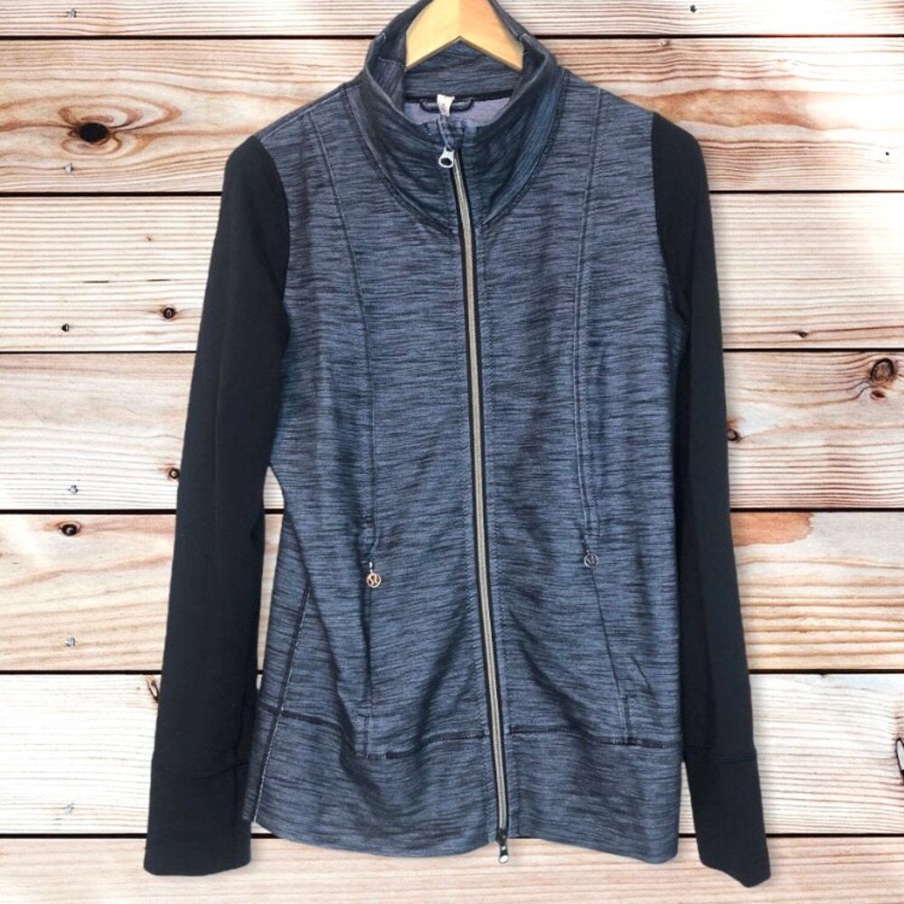 Lululemon athletic running track jacket